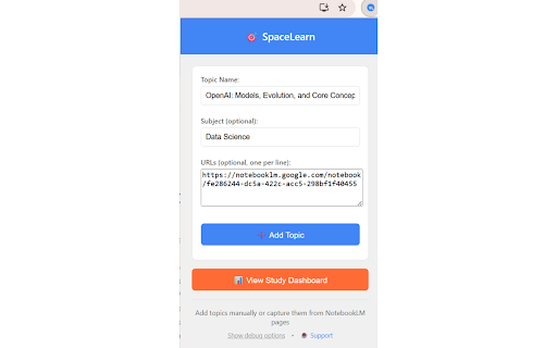 SpaceLearn :: Universal spaced repetition learning system for any study site