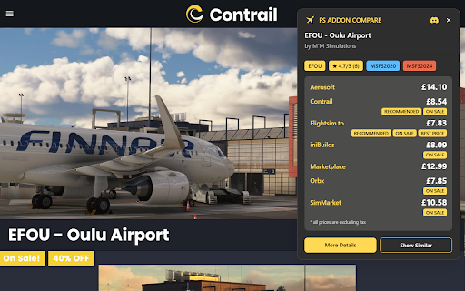 FS Addon Compare :: FS Addon Compare: See where to buy flight sim addons & compare prices directly on developer stores. Save money & time!