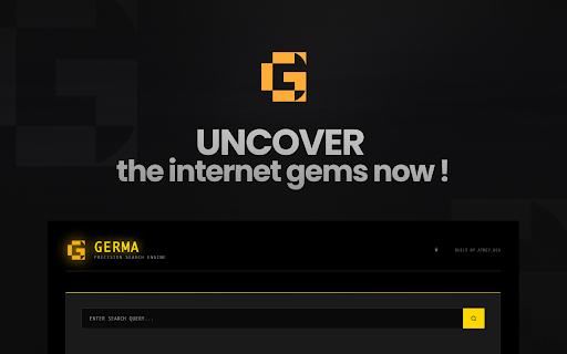 Germa Search :: Advanced search with intelligent Google Dorks - bringing back precise search results