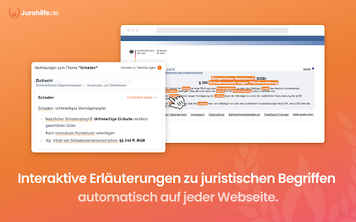 JuraSense by Jurahilfe.de - Interaktive Rechtsbegriffe :: Rechtsbegriffe auf jeder Website werden interaktiv mit Inhalten aus der Jurahilfe.de-Datenbank verknüpft.