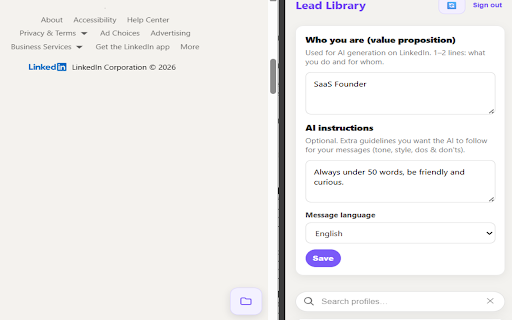 LinkyAssistant — Outreach Tool for LinkedIn :: LinkyAssistant — Context-Aware LinkedIn Outreach 🧙♂️
The message that gets a reply isn't the one with the right name in it.
It's…
