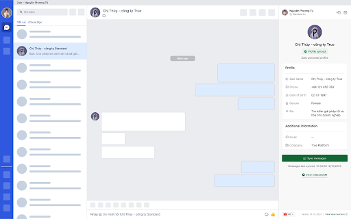 BaseCRM ChatSync :: BaseCRM ChatSync – Sync personal messages and profiles from your accounts into BaseCRM.