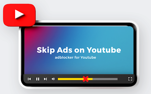 Skipply - adblocker for youtube & skip ads :: YouTube Ad Blocker. The application automatically skips ads. Automatically skips ads after 5 sec, hides ad banner. Blocks pre-roll.