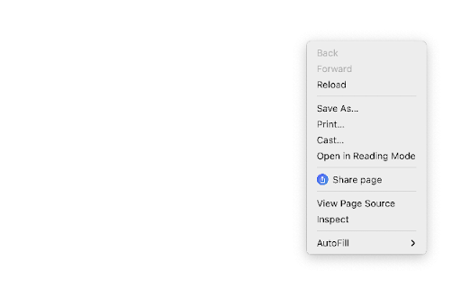 Quick Menu Share :: Share anything from the context menu