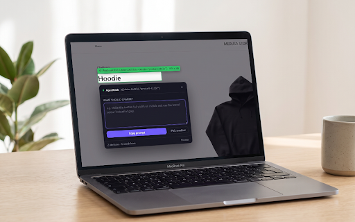 AgentGrab :: Grab the right context for your AI agent: pick any element on a page and copy a ready-to-use prompt.