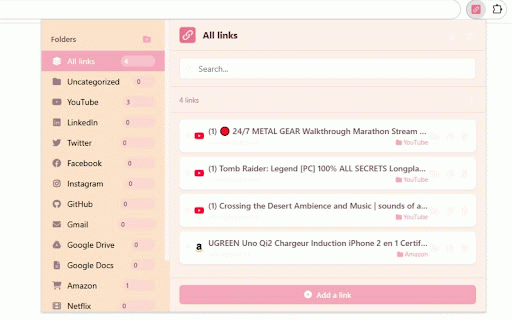SwiftTab :: Save and organize your favorite links with one click. Fast, simple, and efficient bookmark manager.
