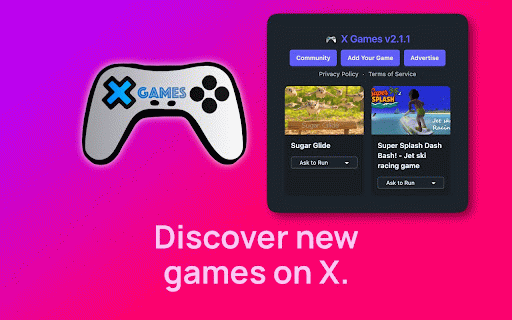X Games :: Play games right from your X feed.