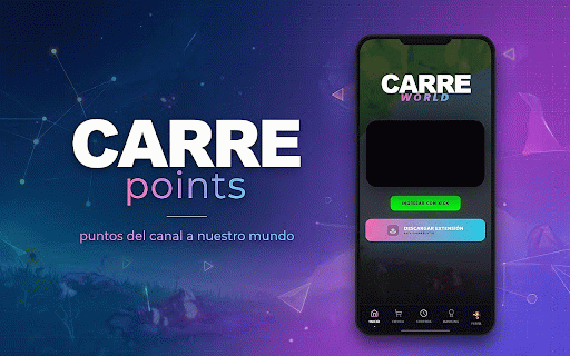 CarrePoints :: Hacé que tus puntos de Kick se reflejen al instante en la plataforma de CarrePoints.
