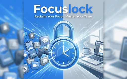 FocusLock - Website Blocker & Focus Timer :: Block sites like YouTube & social media. Boost productivity with Pomodoro timer & unbreakable Strict Mode. Stop scrolling