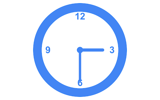 Easy Time :: A convenient plugin for displaying the current time at the top of the Chrome browser
