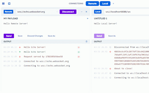 Rockite - WebSocket Client :: A WebSocket client for testing and debugging connections.