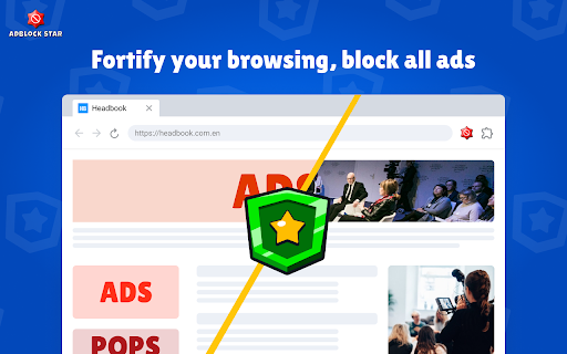 Adblock Star - Browse ad-free and safe :: Block ads, pop-ups, and annoying content. Browse the web faster and safer