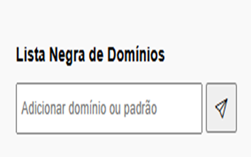 History Blocker by Site :: Impede o registro de sites específicos no histórico do Chrome. Suporte a curinga (*), ignora www, protocolos e caminhos.
