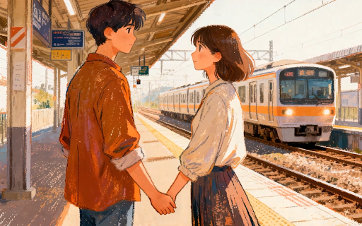 Anime Couple Live Wallpaper :: Anime Couple Live Wallpaper - Live HD video wallpaper for your Chrome new tab.