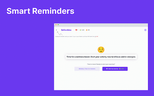 Refreshino . Sit Healthier, Work Smarter :: Refreshino | Your Smart Break & Stretch Assistant