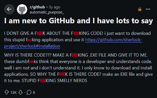 Where's the Damn Download? :: Finds the ready-to-run download for your computer in a GitHub release — and says so honestly when there isn't one.