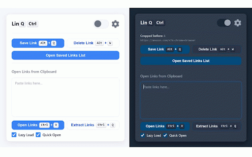 LinQ Control :: Extract all links from any page. Save, clean, filter, and open links in bulk. Your ultimate link workflow and collection tool.