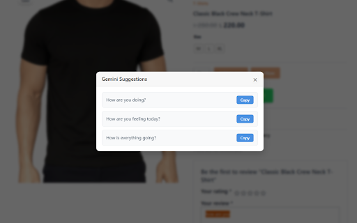 Gemini Grammar & Rephrase Helper :: Select text, right-click, and use the Gemini API to fix grammar and rephrase.