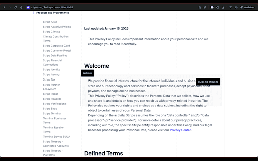 Ezlaw :: Instantly understand Terms of Service and Privacy Policies with AI-powered summaries
