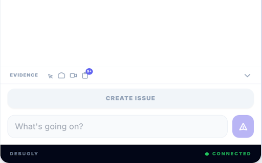 Debugly :: AI-powered overlay for annotating UI issues, recording click streams, and generating technical reports.