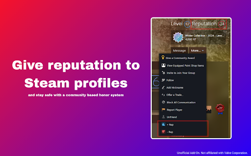 Steam Rep :: Give and check Steam users' reputation points.
