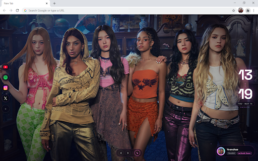 Katseye Kpop HD Wallpaper New Tab :: Customize new tab with Katseye wallpaper extension and display Kpop wallpapers in your background.