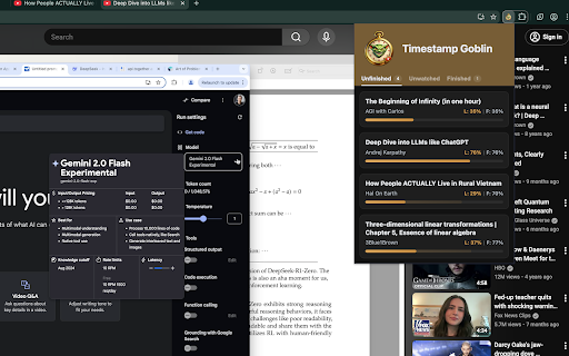 Timestamp Goblin :: Persist and restore YouTube watch progress.