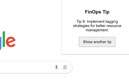 FinOps Loading Screen :: Displays a random FinOps tip every time you open a new tab.
