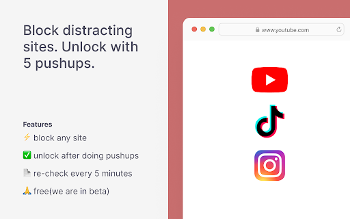 SelfCtrl – Block distractions. Unlock with pushups. :: Stay focused by adding friction to your browsing habits