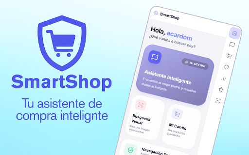 SmartShop :: Asistente inteligente de compras con chat IA, búsqueda visual e historial de precios. Nota: contiene enlaces de afiliados.