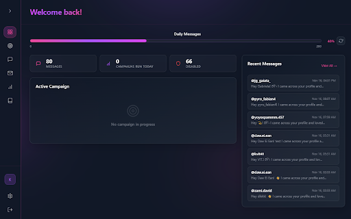 TikTokFlow :: Streamline your TikTok cold outreach. Easily connect, message, and engage with potential leads at scale.