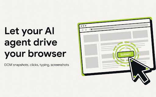 Deeporax Browser MCP :: Let AI agents see and control this browser: DOM snapshots, screenshots, clicks, typing, navigation, console and network.