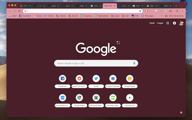 Pink And Dark Theme :: My Extensions