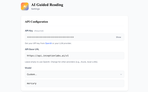 AI Guided Reading :: AI-powered reading layer that transforms articles into structured, easy-to-understand text