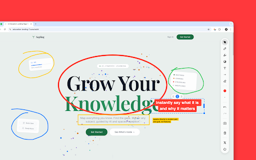 PencilKit — Native-Feel Web Sketching & Annotation :: High-performance sketching and annotation tool. Explain ideas, give feedback, and take notes on any webpage with a native-feel.