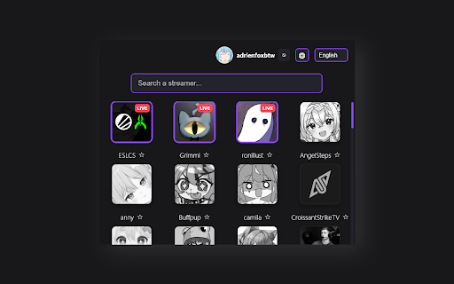 TwitchBuddy :: TwitchBuddy lets you see who’s live and notifies you when your favorite streamers go live. Never miss a stream again!