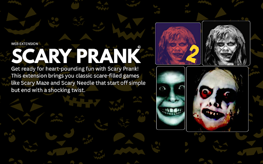 Scary Prank :: Play the classic Maze Game Horror Prank right in the extension popup.