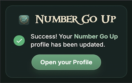 Number Go Up - SoT Data Importer :: Gathers your Sea of Thieves reputation, currency, guild, emissary ledger, and ship data, then uploads it to numbergoup.gg