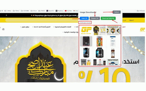 Image Downloader & Preview :: Preview and download images from any webpage
