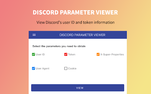 DISCORD PARAMETER VIEWER :: View the request parameters of discord.