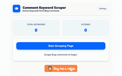 Comment Keyword Scraper :: Comment Keyword Scraper – Extract Keywords from Blog Comments
