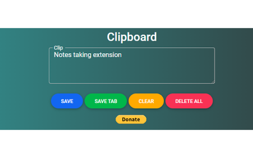 Colourful Clipboard :: A great Chrome extension that allows you to store your clips and bookmarks and easily copy and delete them with just a click. Take…