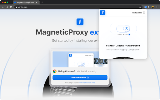 MagneticProxy :: Chrome extension to configure proxies from MagneticProxy.