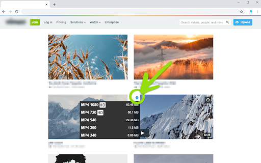 Video Downloader for Vimeo :: Now you can download any video from vimeo.com in a single click. Can also download embedded video.