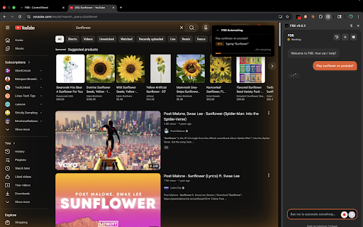 FSB v0.9.72 :: FSB - Universal AI-powered browser automation assistant with multi-model support