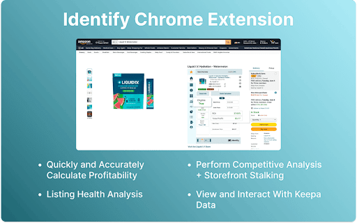 Identify Co-pilot :: Turn your Amazon FBA profit calculator into an advanced sourcing co-pilot!