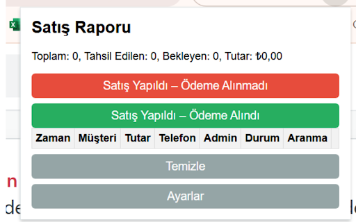 Satarım Bilirsin :: Araç kiralama satışlarını takip eder ve ödeme hatırlatmaları oluşturur.