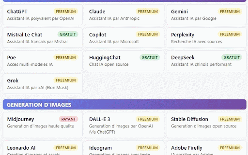 Best IA tools :: Your best IA tools