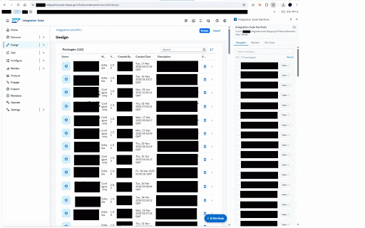 Integration Suite DevTools :: Developer tools for SAP Integration Suite.