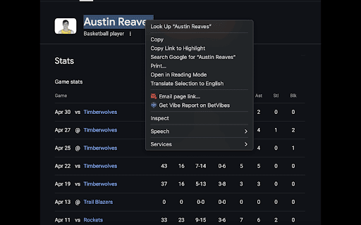 ContextPro Scout :: Get instant player vibe reports from anywhere on the web